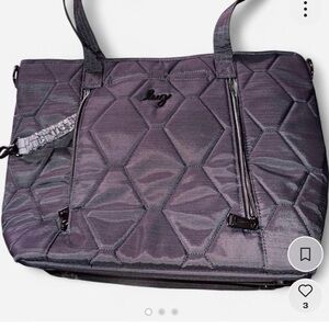 Lug Black Leather Tote Bag